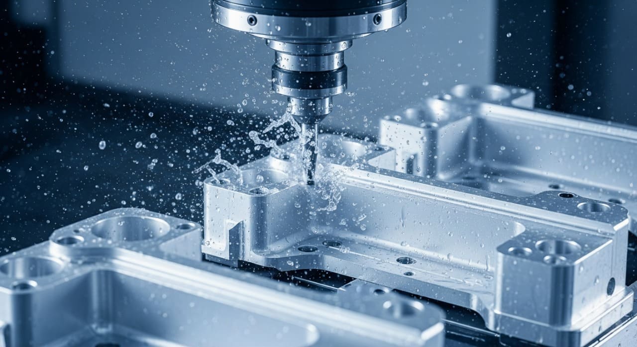 5-axis CNC machining Aluminum Parts