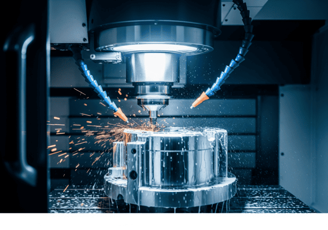 4-axis CNC machining