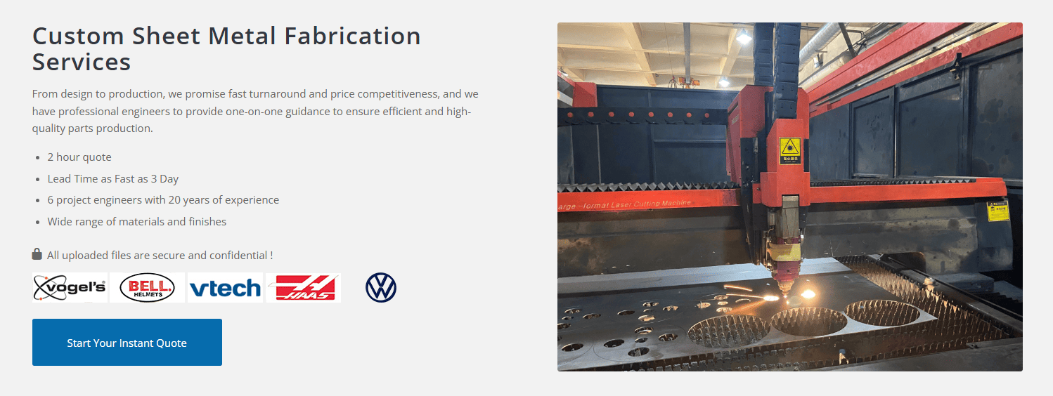 Custom Sheet Metal Fabrication Services