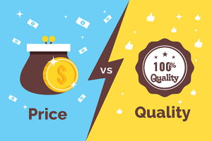 price vs quality