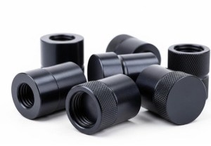 CNC Machining Knobs with Blackened