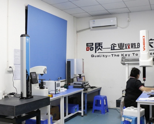 Own cnc machining parts Quality Inspection Room