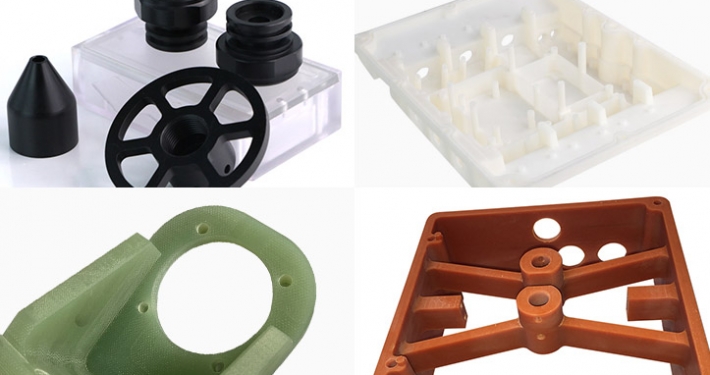 Custom Plastic CNC Machining Parts Material