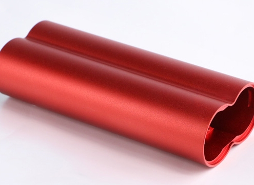 red Anodizing cnc machining parts