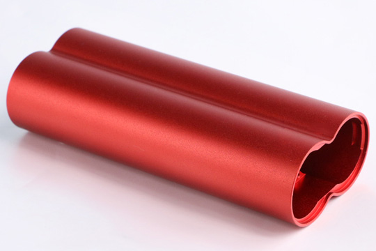 red Anodizing cnc machining parts