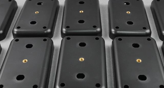 Insert molding CNC parts