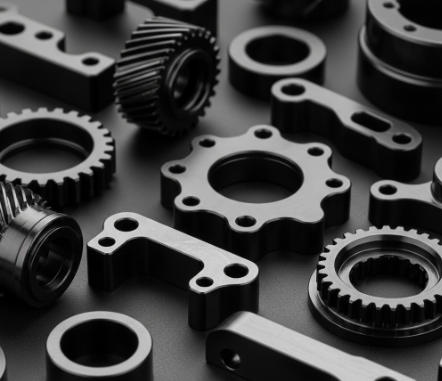 Black Oxide on CNC Machining Stainless Steel Parts