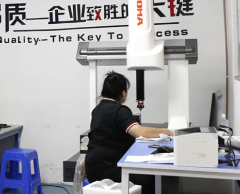 CNC prototype parts full inspection 3D detection