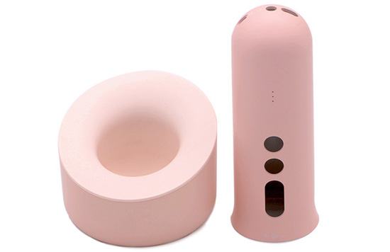 Painting cnc prototype machined parts parts
