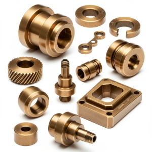 CNC machining brozen parts1
