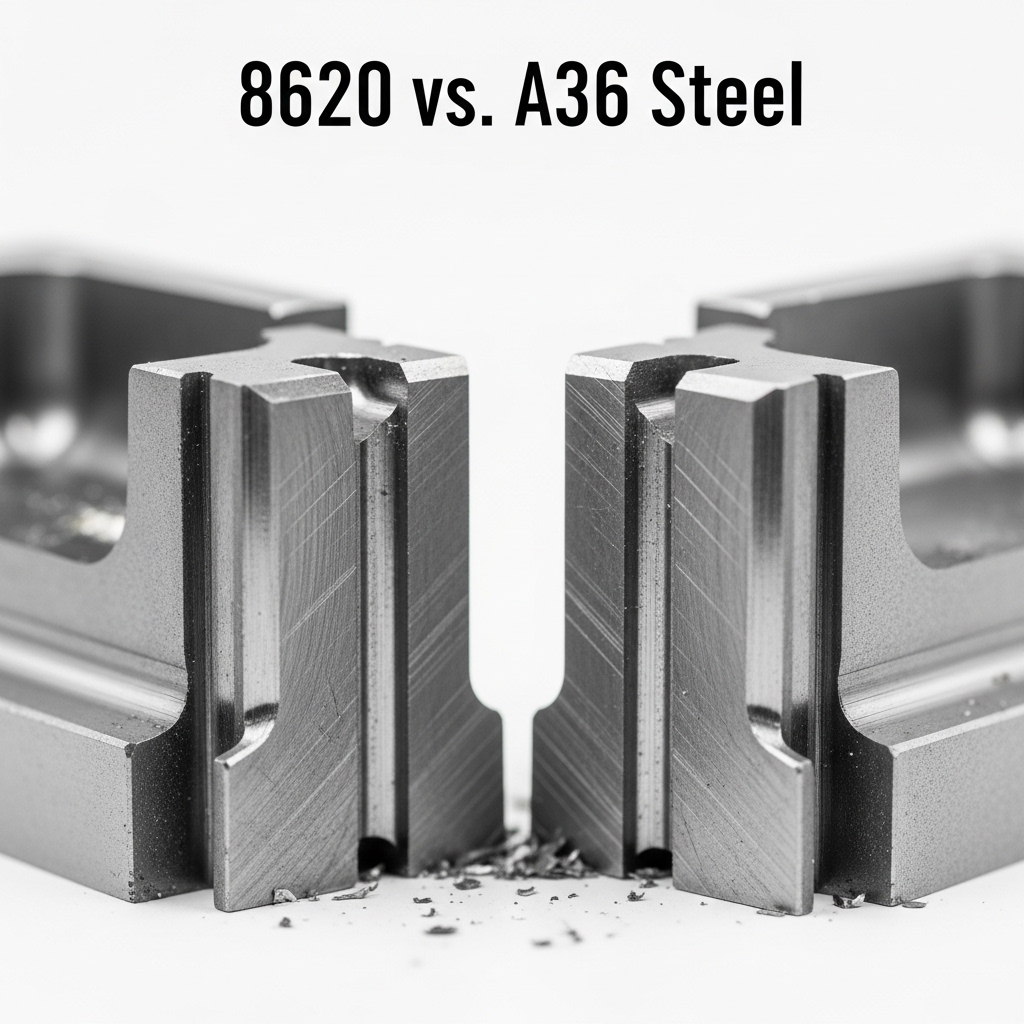 8620 vs. A36 Steel
