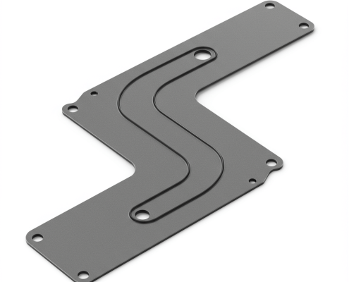 Sheet Metal Part Made of PTFE