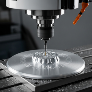 CNC Machining Aluminum Mini Disc Golf Marker1