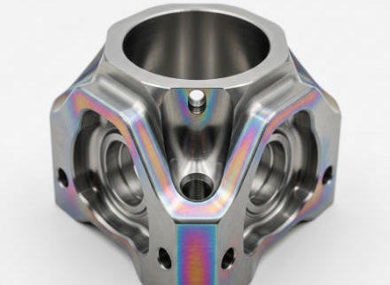 CNC machining titaniumparts after micro-arc oxidation