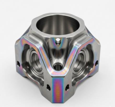 CNC machining titaniumparts after micro-arc oxidation