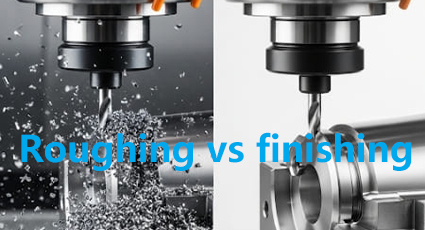Roughing vs finishing