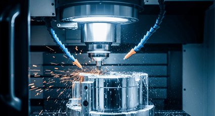 4-axis CNC machining