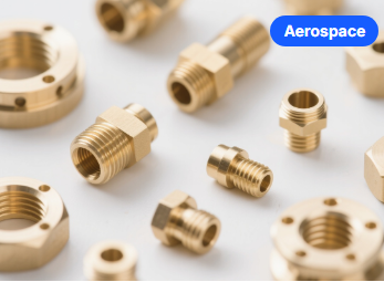 Aerospace Brass CNC Machining Parts