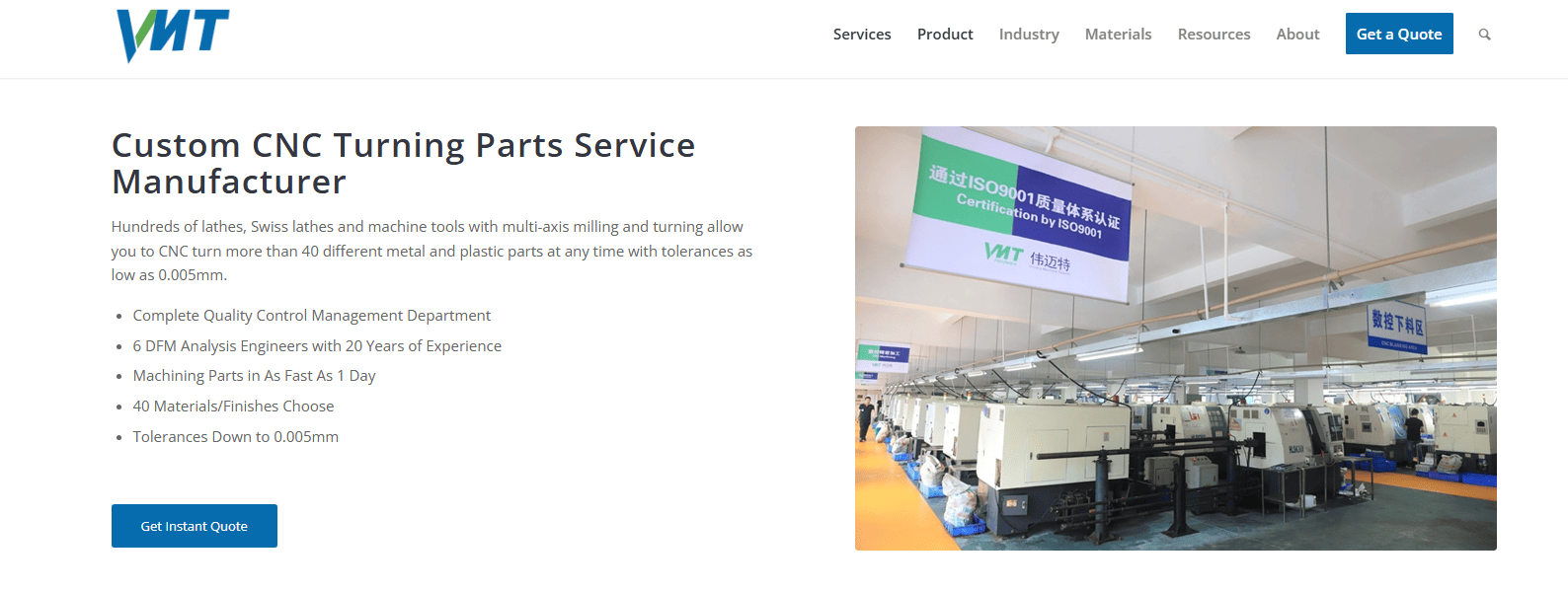 CNC Turning Manufacturer