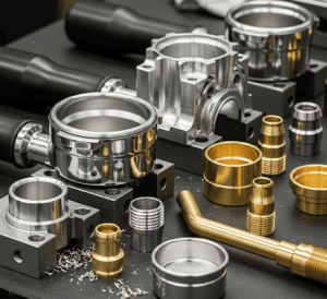 CNC machining coffee machine parts