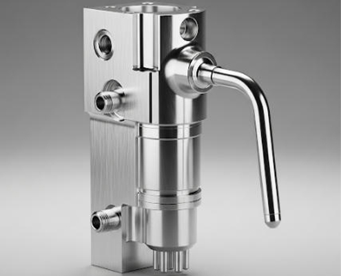 Custom CNC Machining Coffee Machine Steam Wand