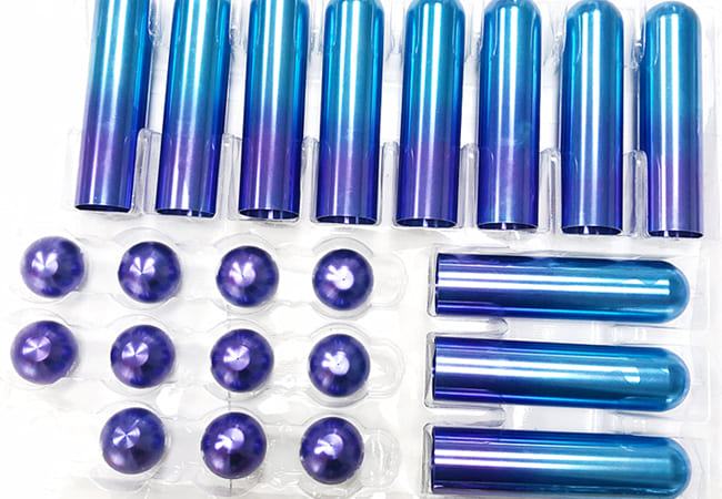 Multicolor Anodizing CNC Machining parts