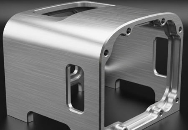 Brushed cnc machining parts