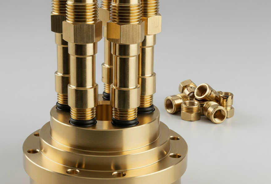 CNC Machining Brass Parts