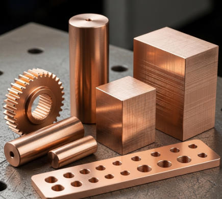 CNC Machining Copper Materials