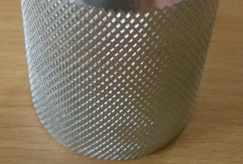 CNC Machining Part with Diamond Knurling