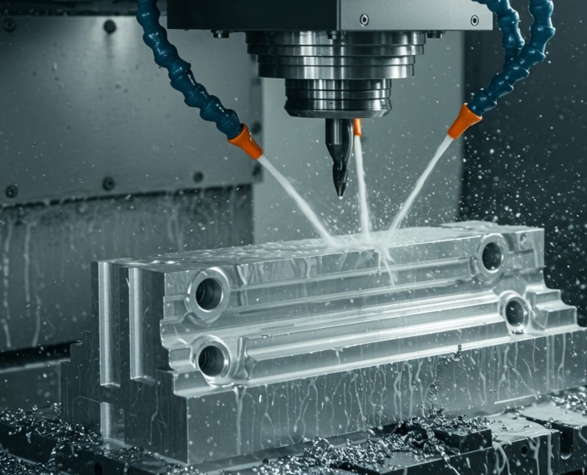 CNC machining 6061-T6 aluminum