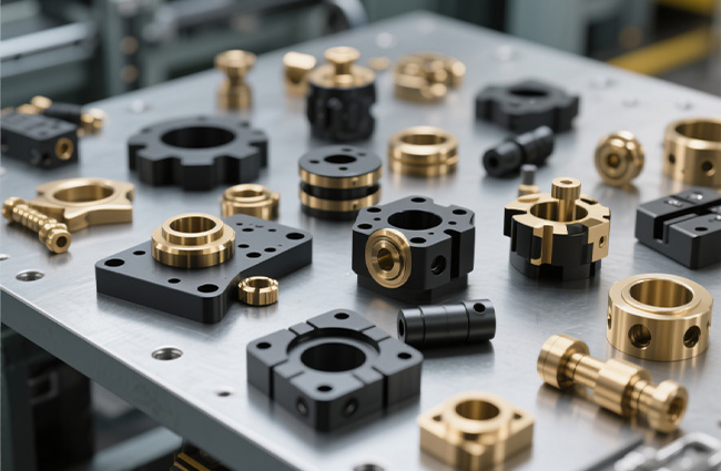 CNC machining brass parts