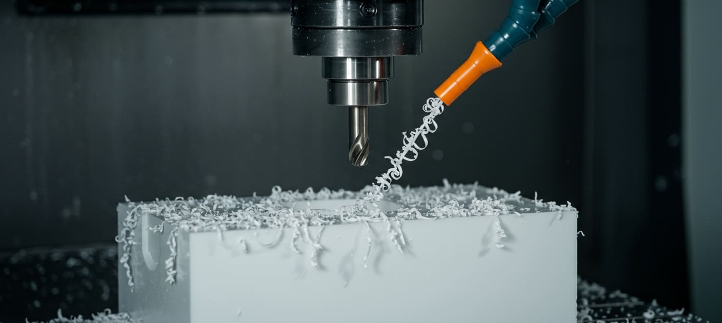 CNC machining delrin part