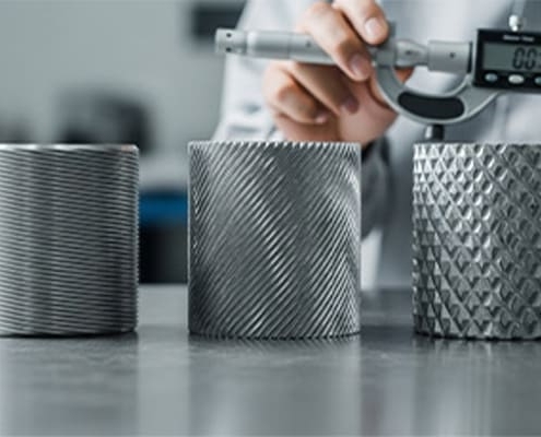 Different CNC Machining Parts with Knurling