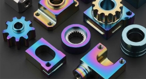 Electrolytic coloring of CNC machining Automotive Components parts