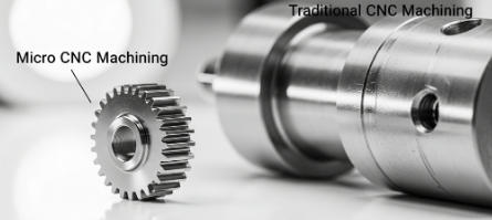 Micro CNC Machining vs Traditional CNC Machining