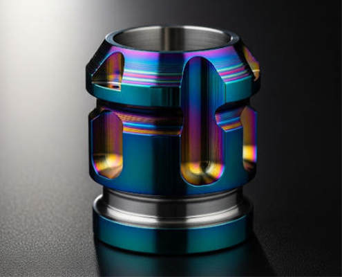PVD Coating for CNC Machining Stainless Steel Part