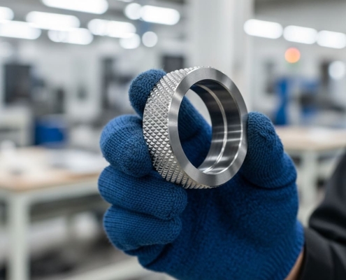 CNC Machining Parts with Knurling