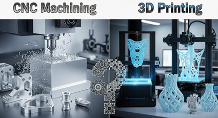 3D Printing vs. CNC Machining