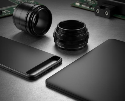 Black Anodized CNC Machining Parts for Electronics