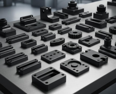 Black Anodizing of CNC Machining Parts
