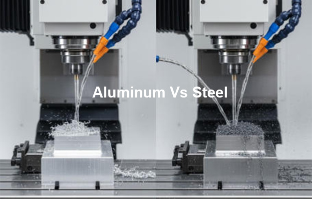 CNC Machining Aluminum Vs CNC Machining Steel