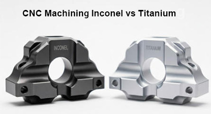 CNC Machining Inconel vs Titanium Part