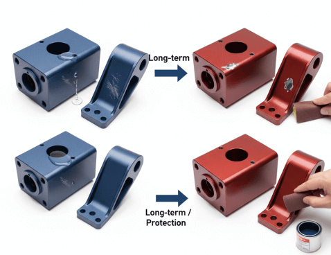 Comparison of durability and corrosion resistance between powder coating and painting