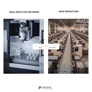 Small Batch CNC Machining vs Mass Production