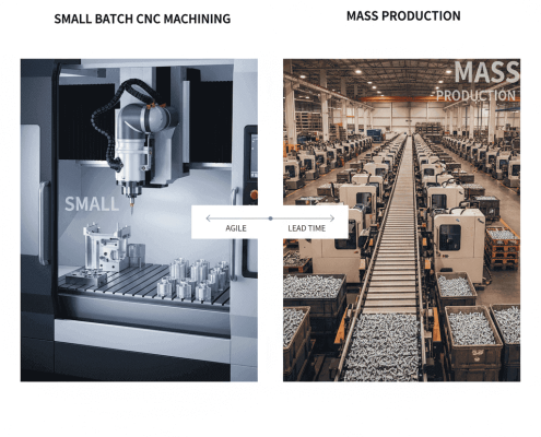 Small Batch CNC Machining vs Mass Production