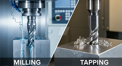 Thread Milling vs. Tapping