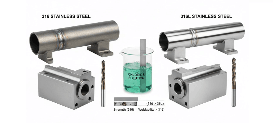 316 vs 316L Stainless Steel 316 vs 316L Stainless Steel