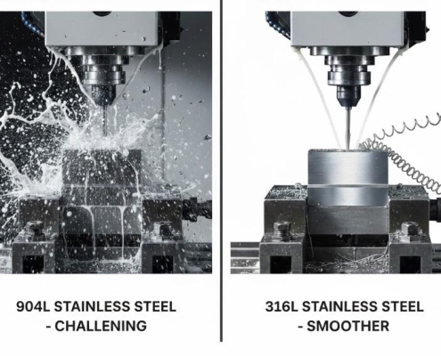 904L vs 316L Stainless Steel CNC Machining