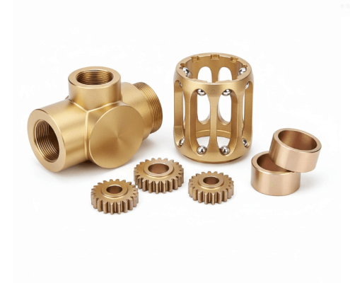 Bronze cnc parts